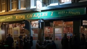 Watch Champions League at King Charles I in London