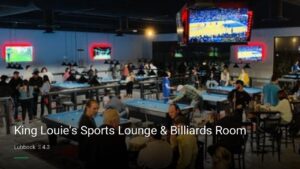 King Louie’s Sports Lounge & Billiards Room — Sports bars in Lubbock