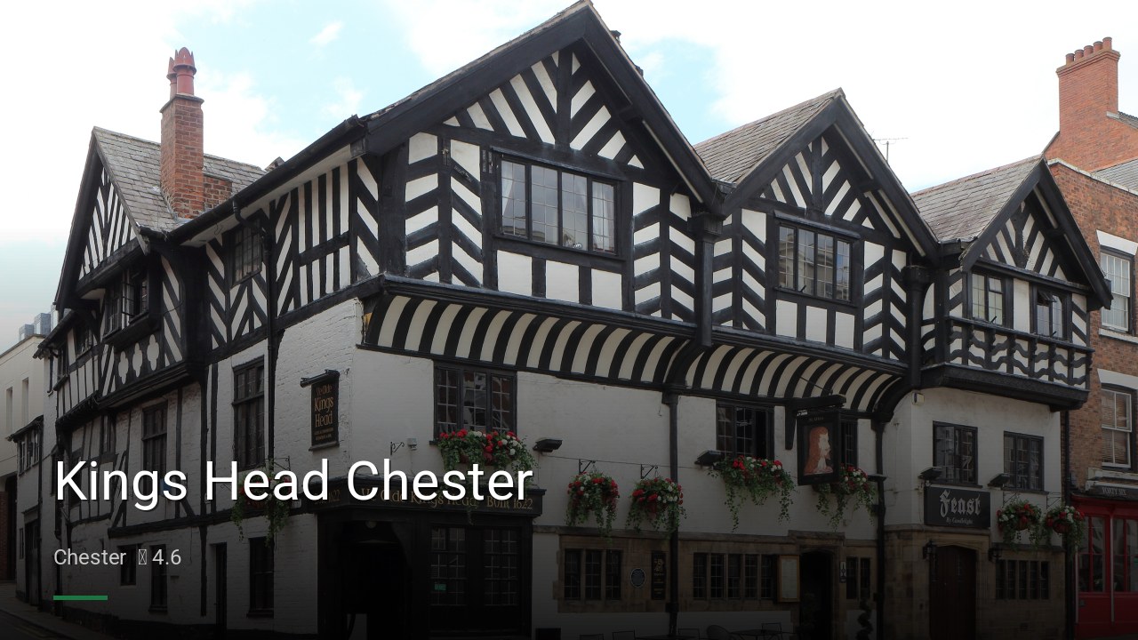 Kings Head Chester - Sports Bars in Chester