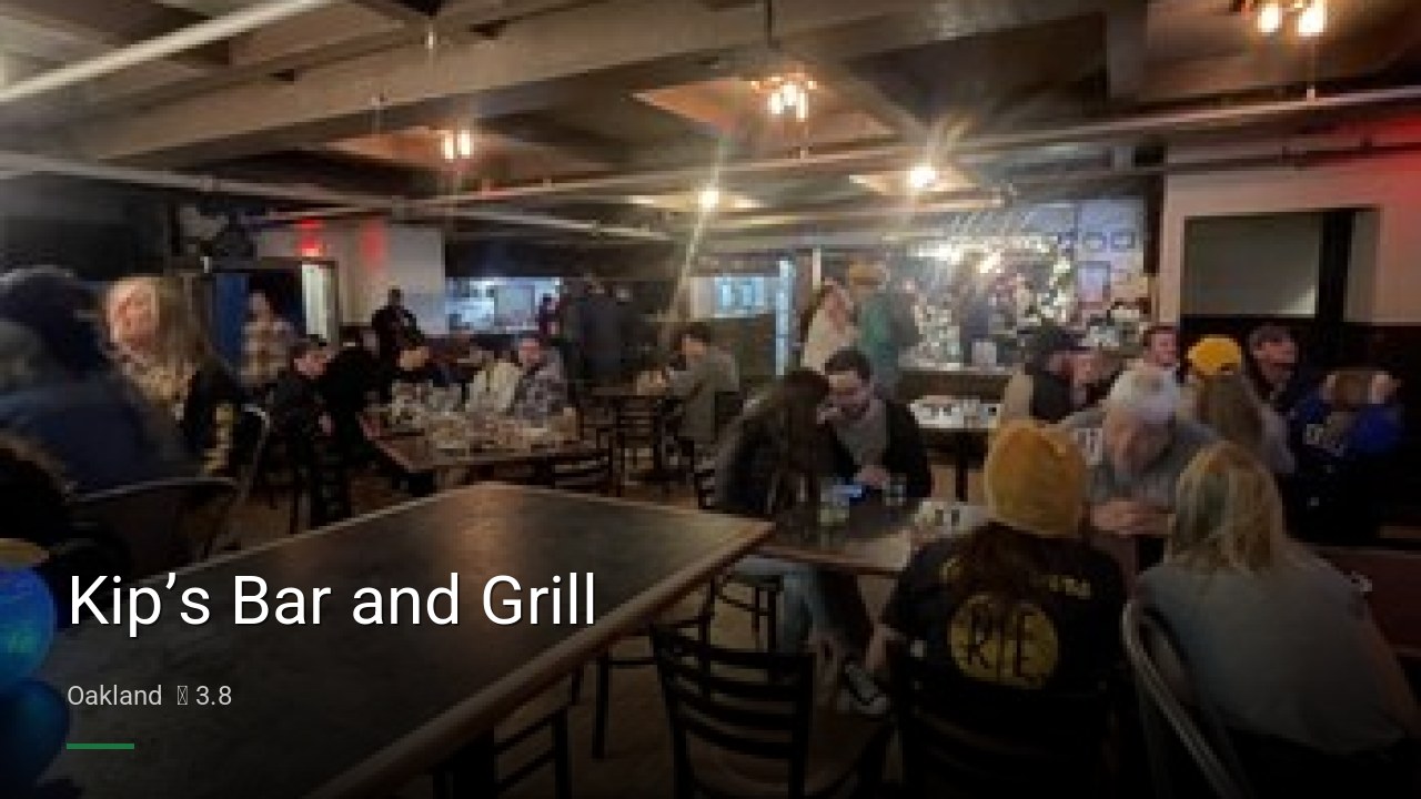 Kip’s Bar and Grill - Sports Bars in Oakland