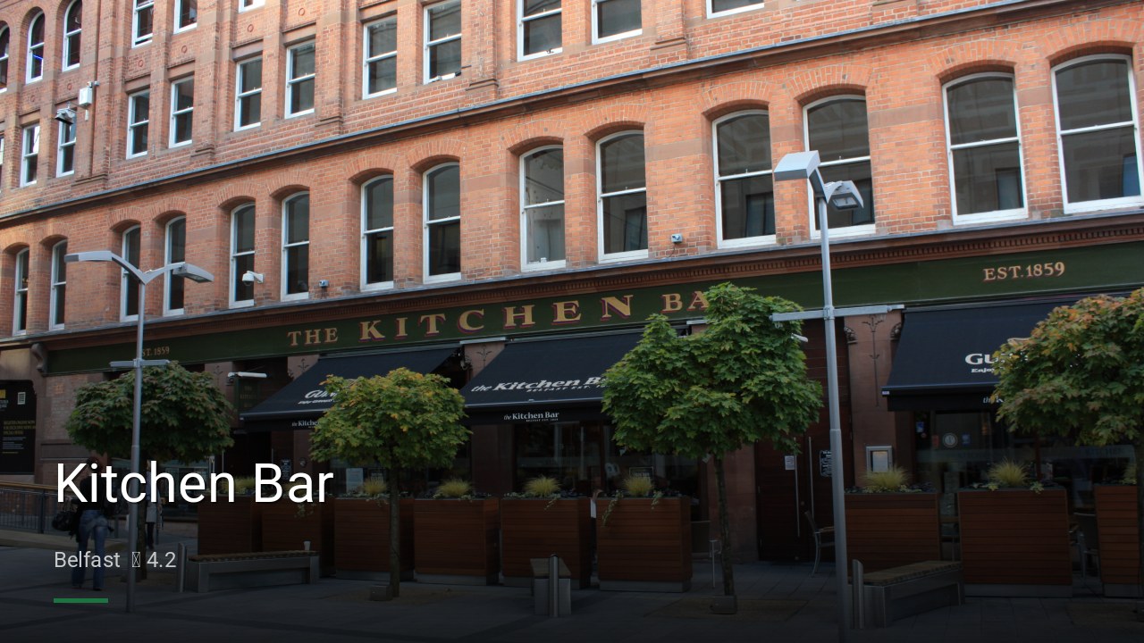 Kitchen Bar - Sports Bars in Belfast