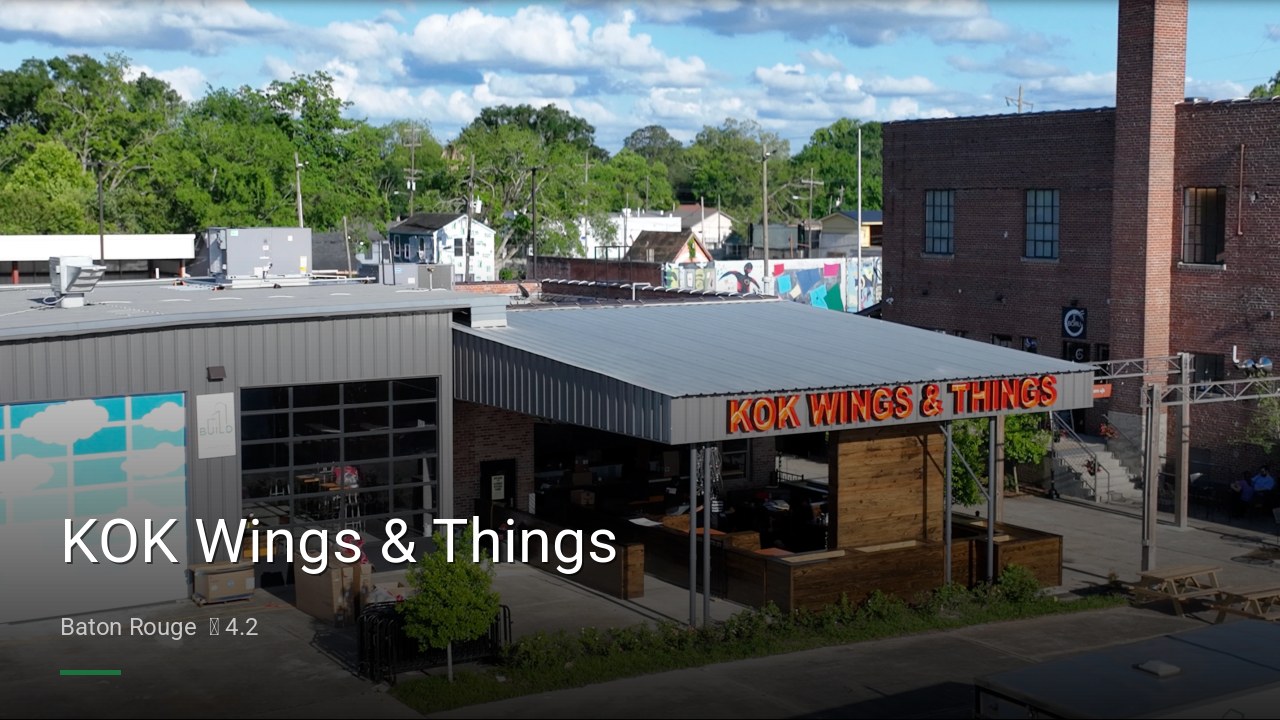 KOK Wings & Things - Sports Bars in Baton Rouge