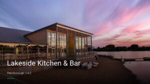 Lakeside Kitchen & Bar — Pubs in Peterborough