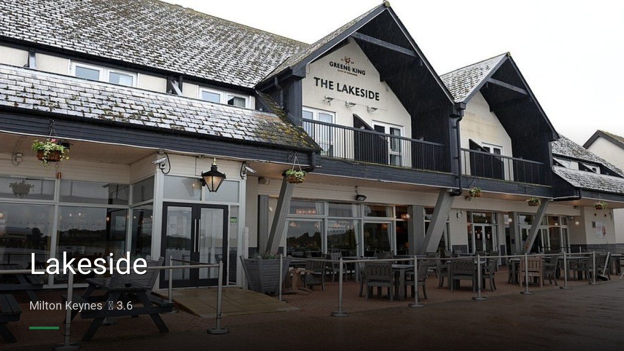Lakeside - Sports Bars in Milton Keynes