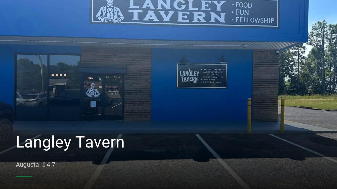 Langley Tavern - Sports Bars in Augusta