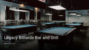 Legacy Billiards Bar and Grill — Sports bars in Spokane