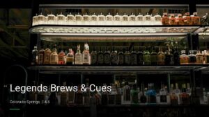 Legends Brews & Cues — Sports bars in Colorado Springs