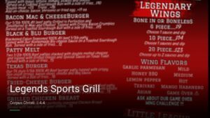 Legends Sports Grill — Sports bars in Corpus Christi
