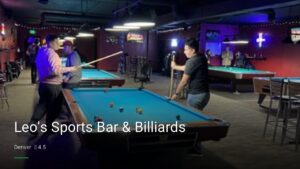 Leo’s Sports Bar & Billiards — Sports bars in Denver