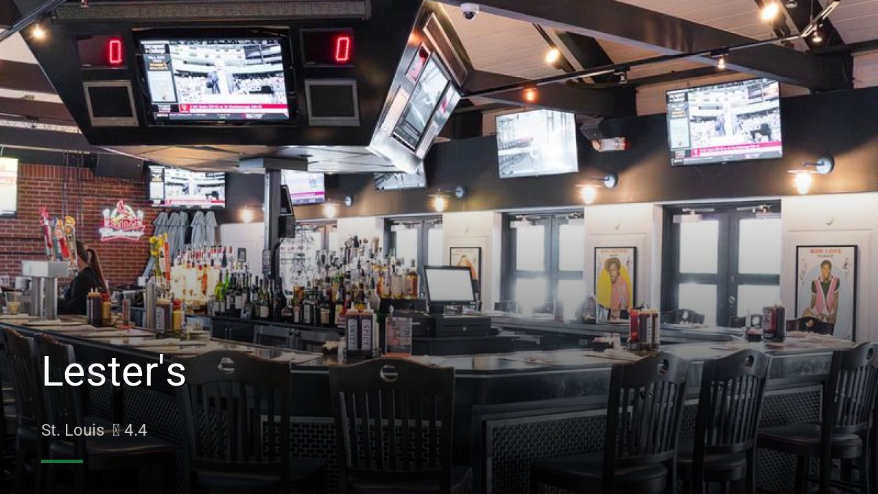 Lester's - Sports Bars in St. Louis