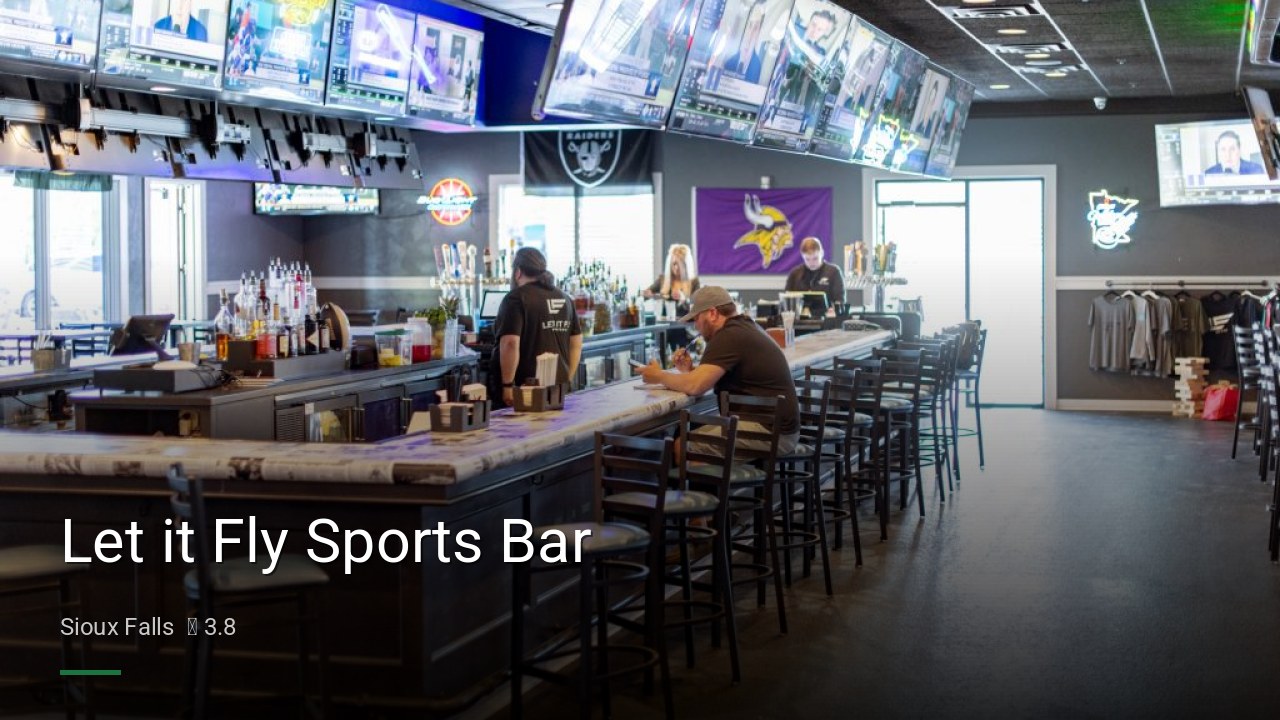 Let it Fly Sports Bar - Sports Bars in Sioux Falls