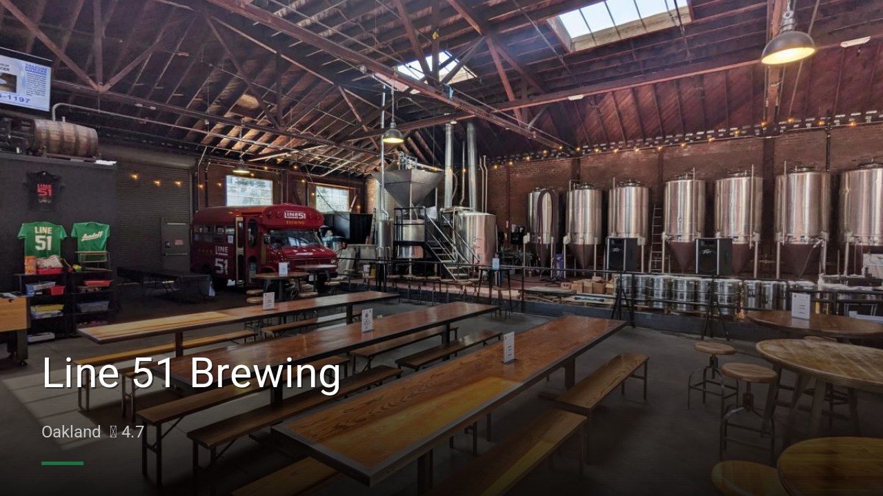 Line 51 Brewing - Sports Bars in Oakland