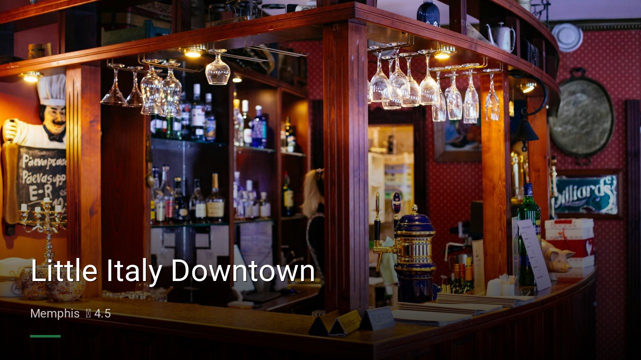 Little Italy Downtown — Sports bars in Memphis