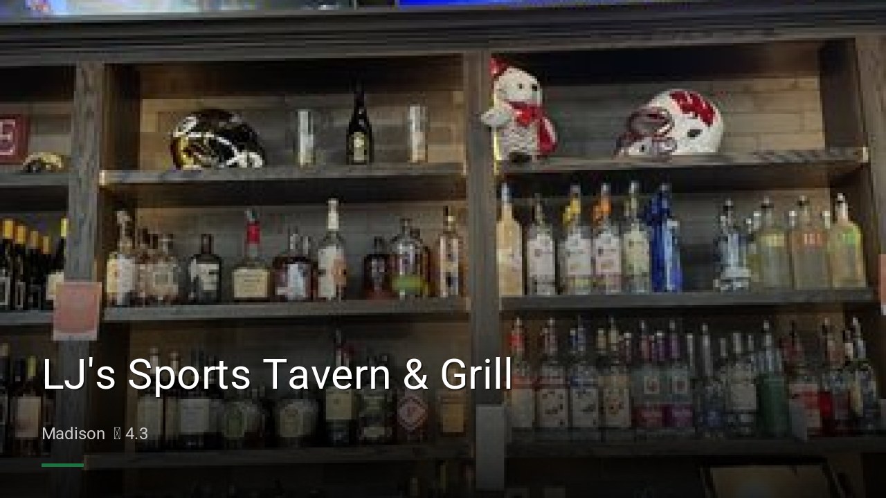 LJ's Sports Tavern & Grill - Sports Bars in Madison