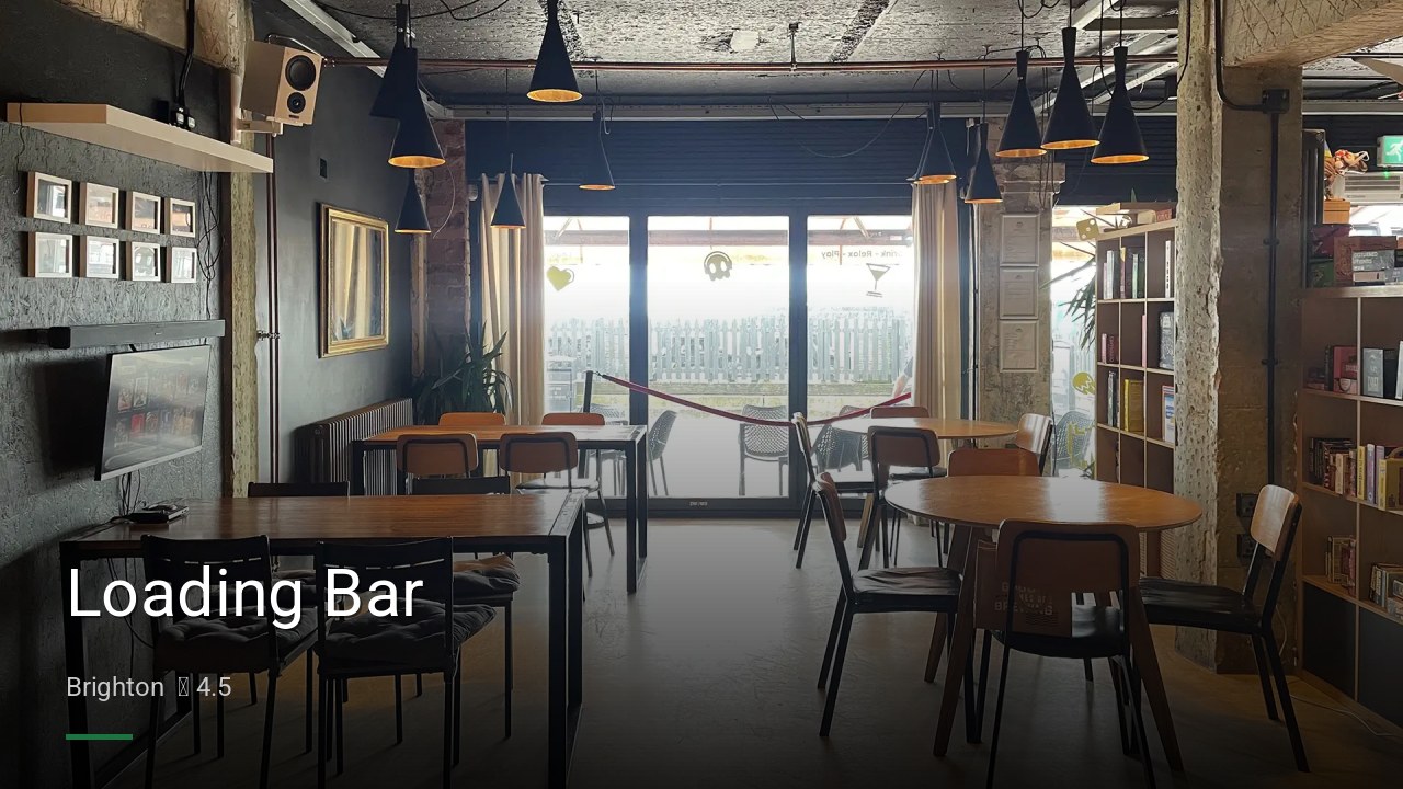 Loading Bar - Sports Bars in Brighton