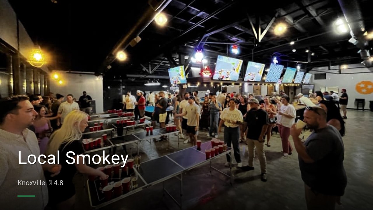 Local Smokey - Sports Bars in Knoxville