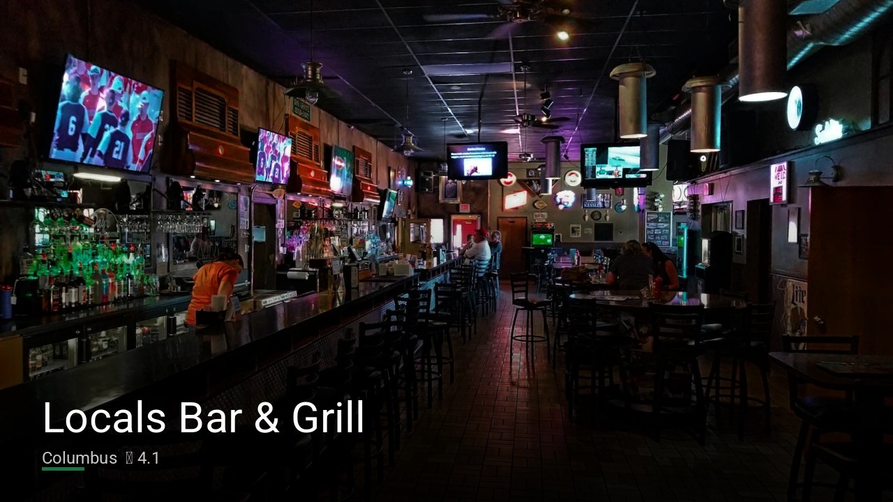 Locals Bar & Grill — Sports bars in Columbus