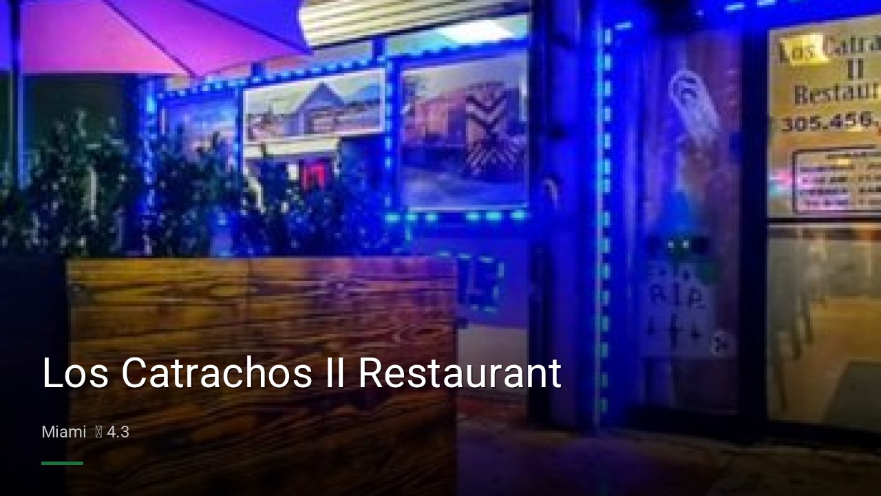 Los Catrachos II Restaurant - Sports Bars in Miami