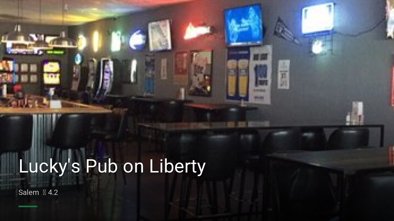 Lucky's Pub on Liberty - Sports Bars in Salem