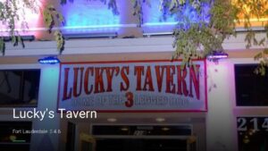 Lucky’s Tavern — Sports bars in Fort Lauderdale