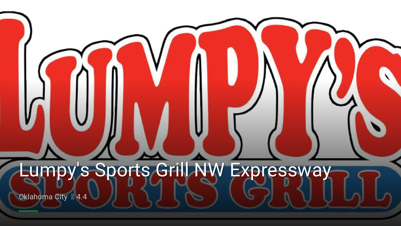 Lumpy's Sports Grill NW Expressway - Sports Bars in Oklahoma City