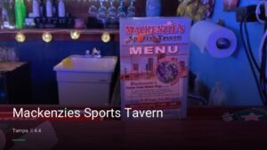 Mackenzies Sports Tavern — Sports bars in Tampa