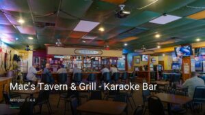 Mac’s Tavern & Grill – Karaoke Bar — Sports bars in Arlington