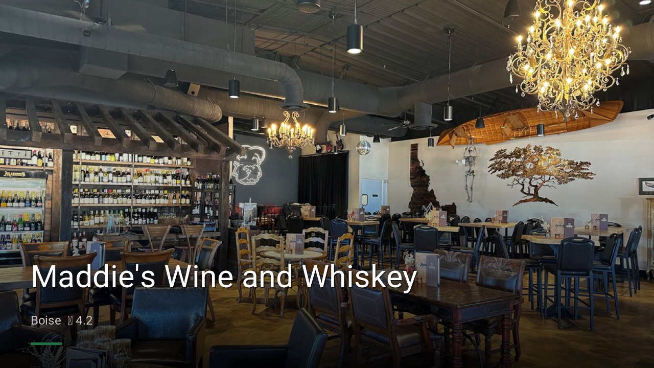 Maddie's Wine and Whiskey - Sports Bars in Boise