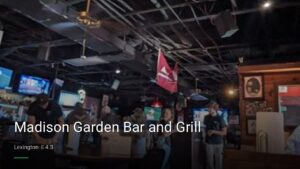 Madison Garden Bar and Grill — Sports bars in Lexington