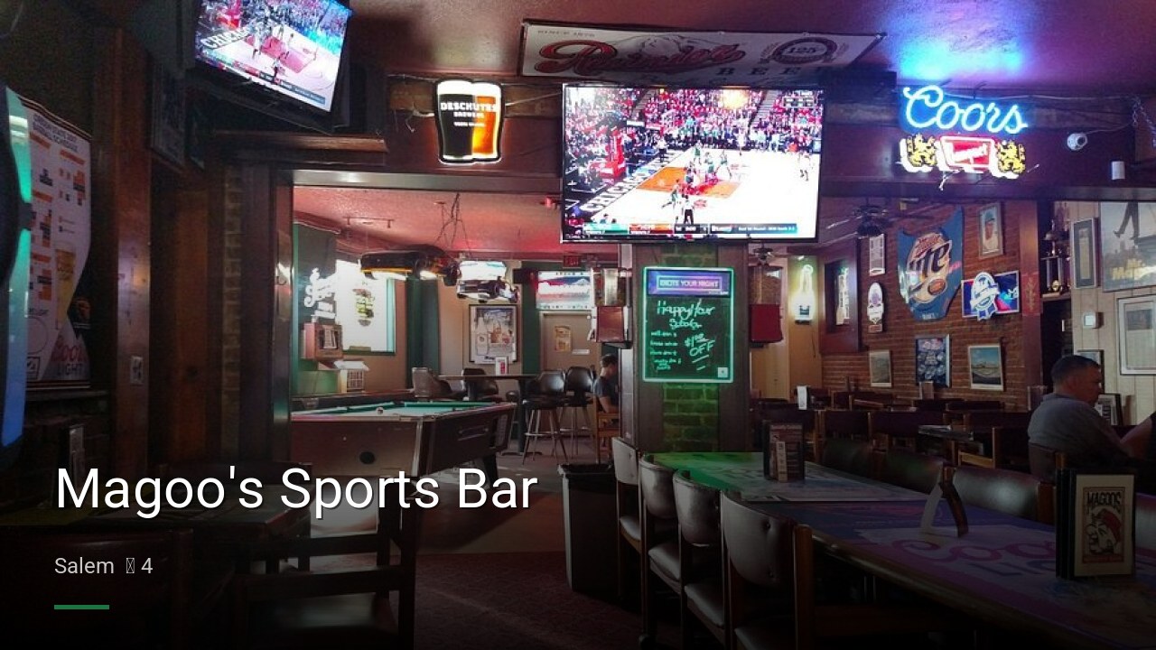 Magoo's Sports Bar - Sports Bars in Salem