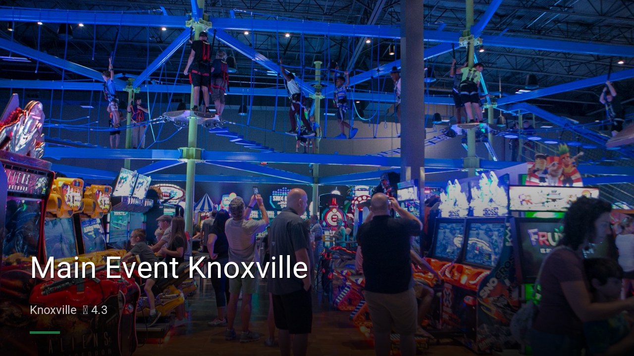 Main Event Knoxville - Sports Bars in Knoxville