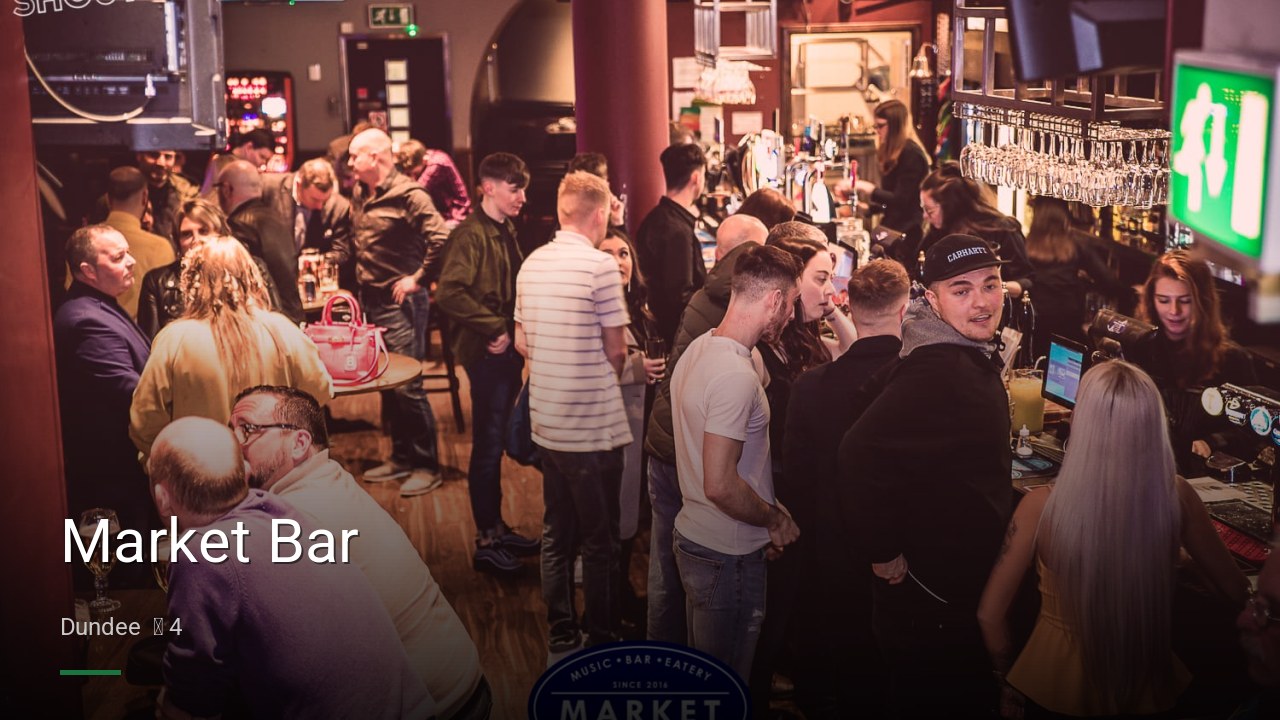 Market Bar - Sports Bars in Dundee