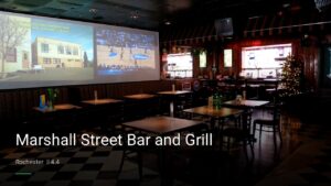 Marshall Street Bar and Grill — Sports bars in Rochester