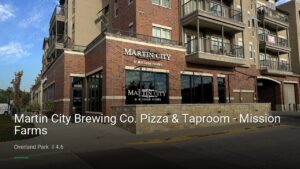 Martin City Brewing Co. Pizza & Taproom – Mission Farms — Sports bars in Overland Park