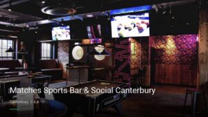 Matches Sports Bar & Social Canterbury — Pubs in Canterbury