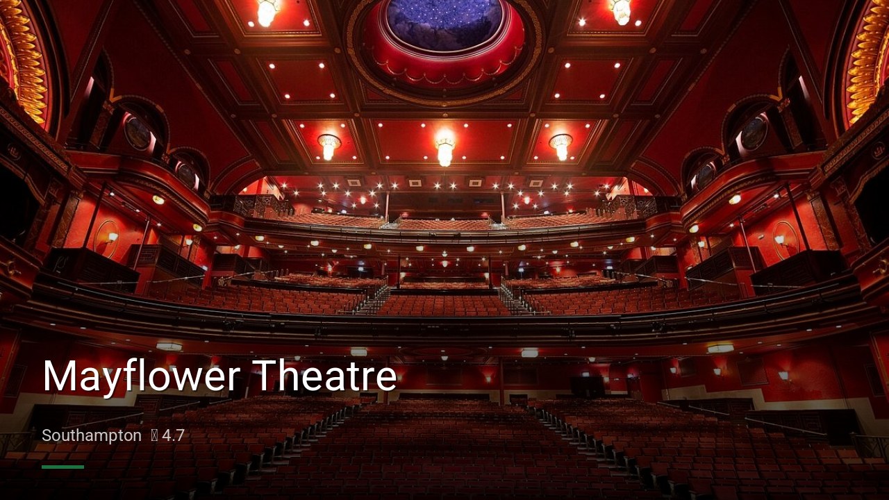 Mayflower Theatre - Sports Bars in Southampton