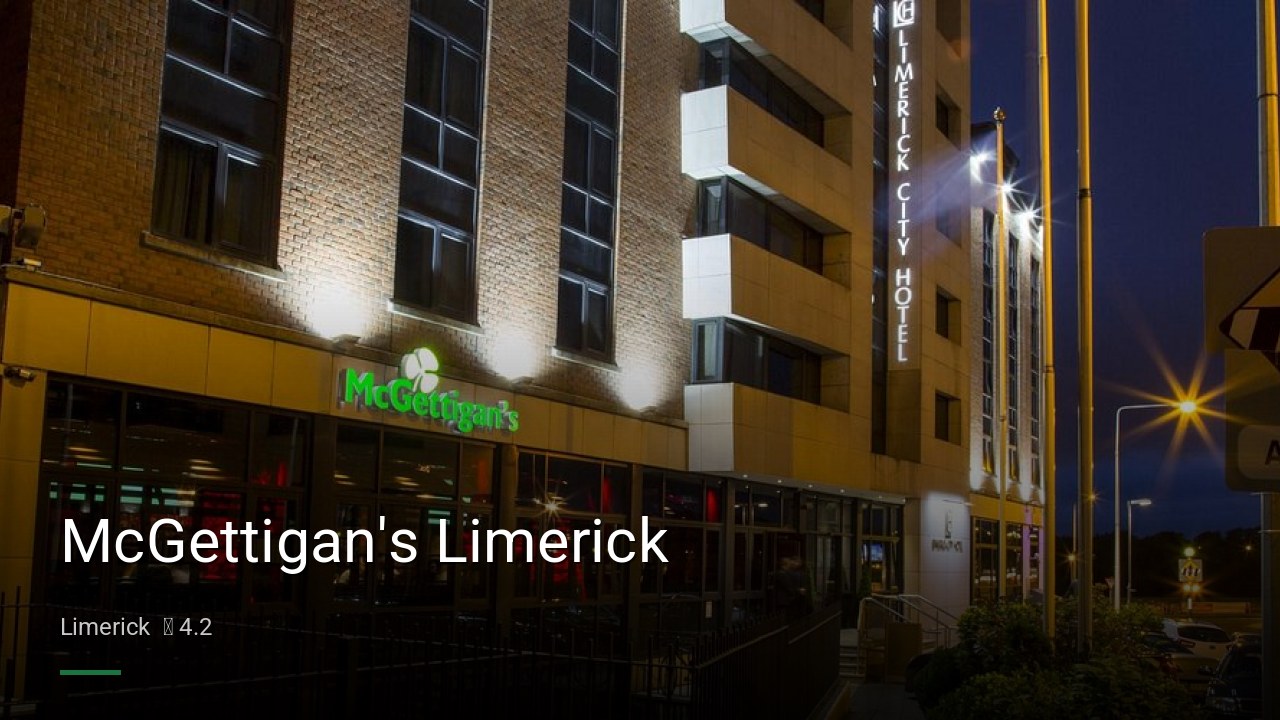 McGettigan's Limerick - Sports Bars in Limerick