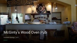 McGinty’s Wood Oven Pub — Sports bars in Colorado Springs