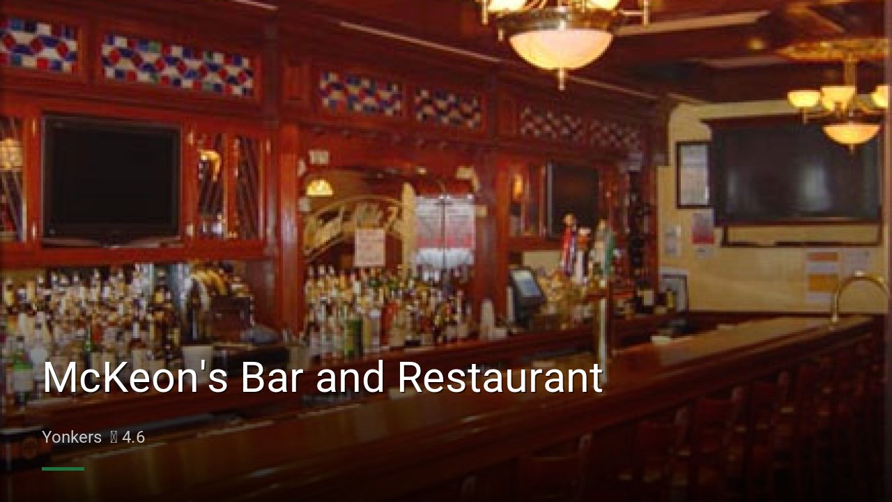 McKeon's Bar and Restaurant - Sports Bars in Yonkers