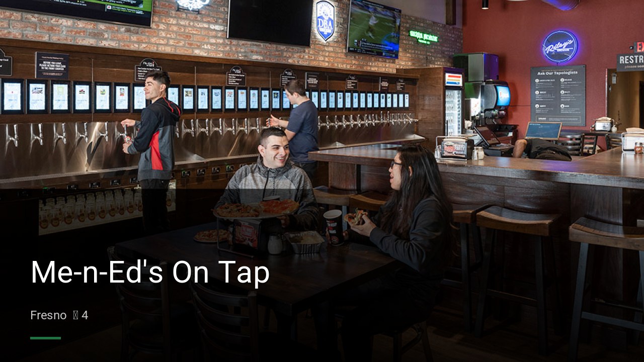 Me-n-Ed's On Tap - Sports Bars in Fresno