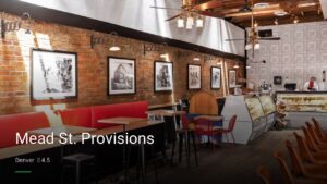 Mead St. Provisions — Sports bars in Denver