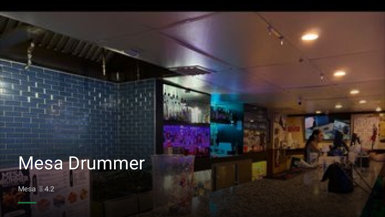 Mesa Drummer - Sports Bars in Mesa
