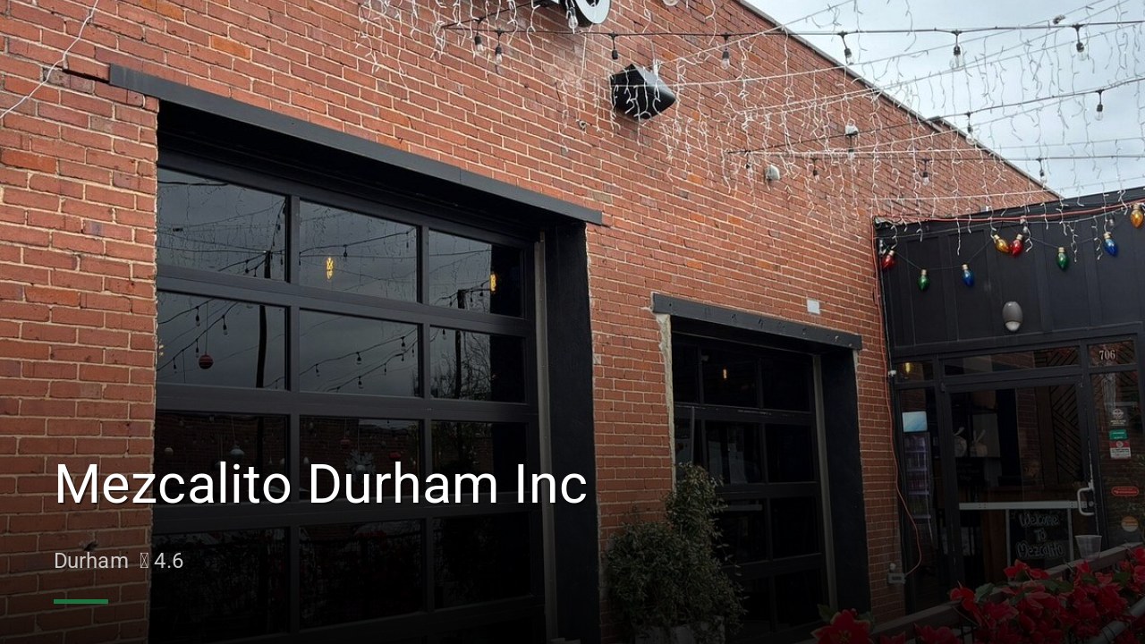 Mezcalito Durham Inc - Sports Bars in Durham