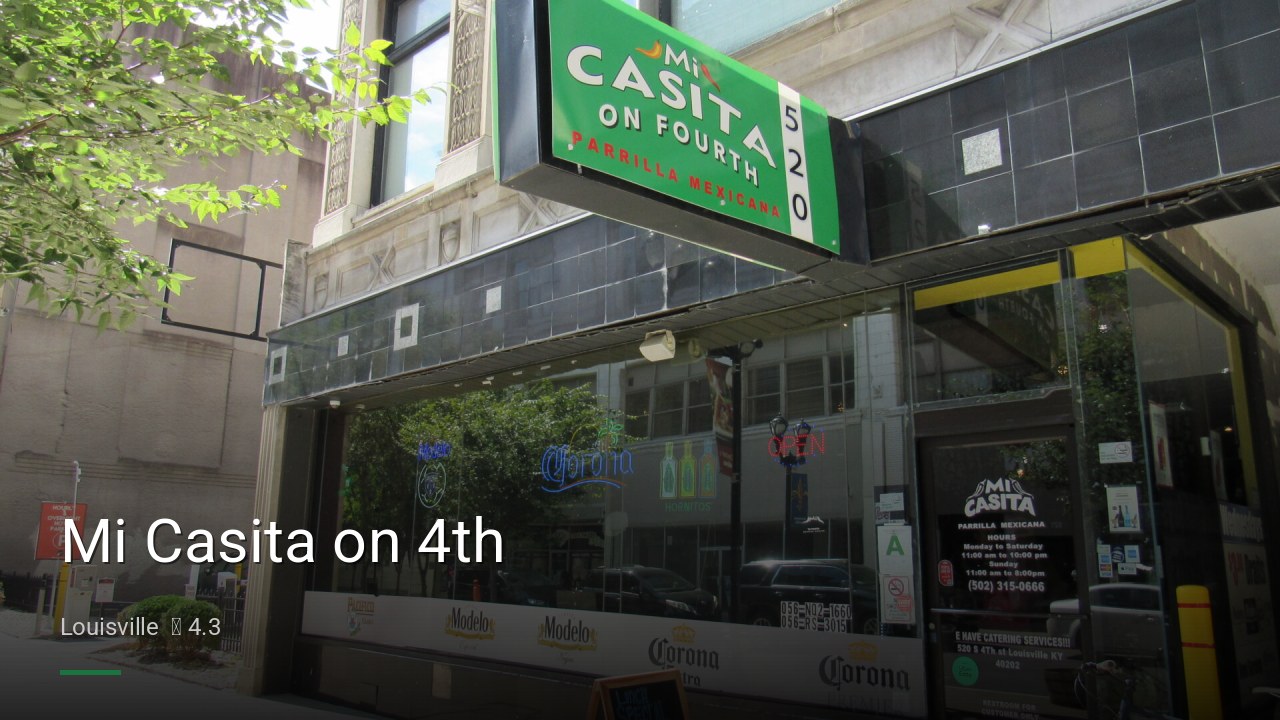 Mi Casita on 4th - Sports Bars in Louisville