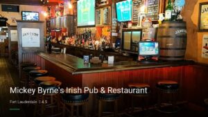 Mickey Byrne’s Irish Pub & Restaurant — Sports bars in Fort Lauderdale