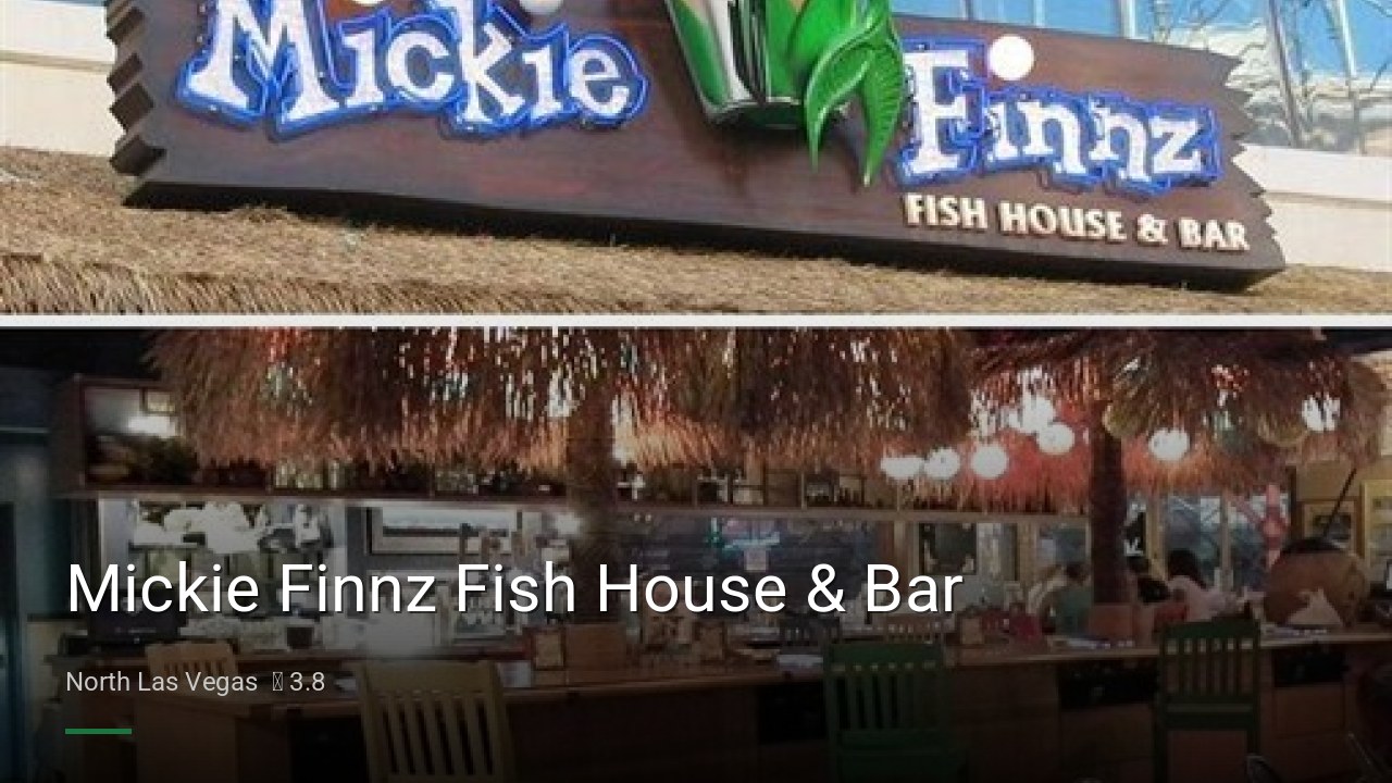 Mickie Finnz Fish House & Bar - Sports Bars in North Las Vegas