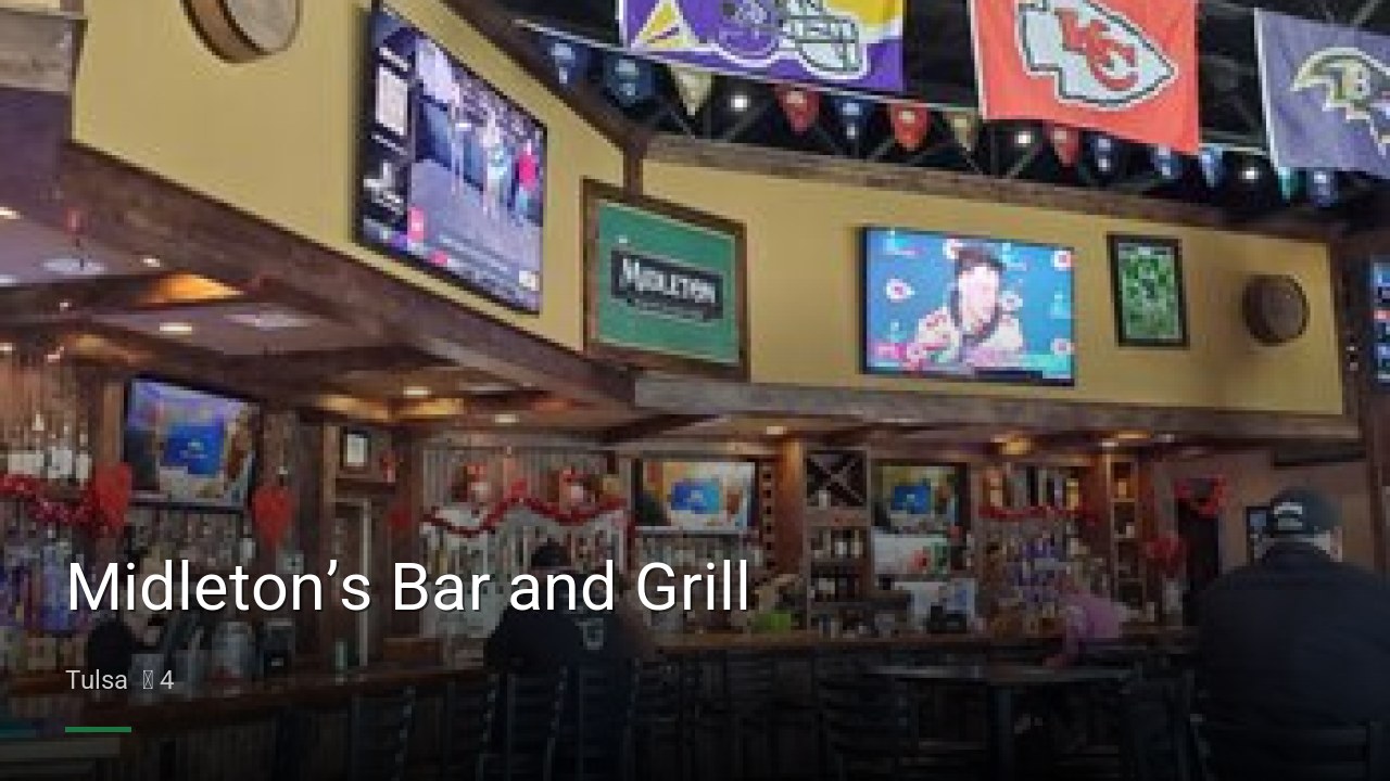 Midleton’s Bar and Grill - Sports Bars in Tulsa