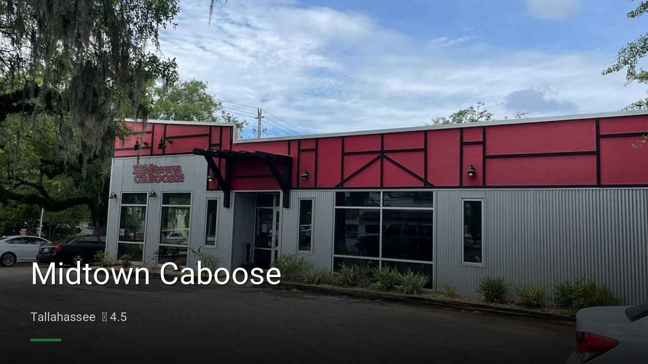 Midtown Caboose - Sports Bars in Tallahassee