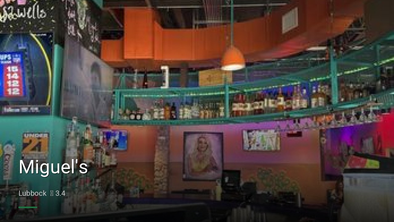 Miguel's - Sports Bars in Lubbock