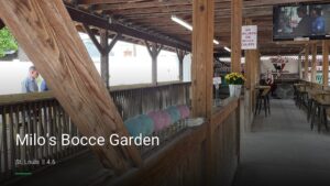 Milo’s Bocce Garden — Sports bars in St. Louis